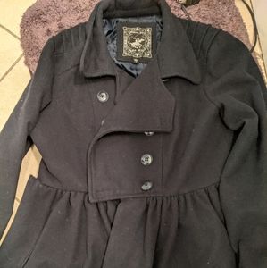 Cute flowy peacoat